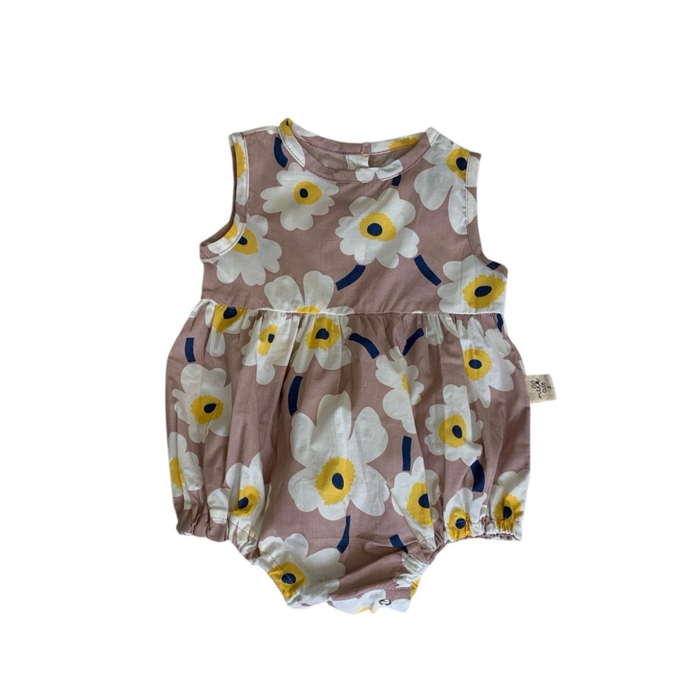 Floral Sleeveless NWOT Baby Romper
